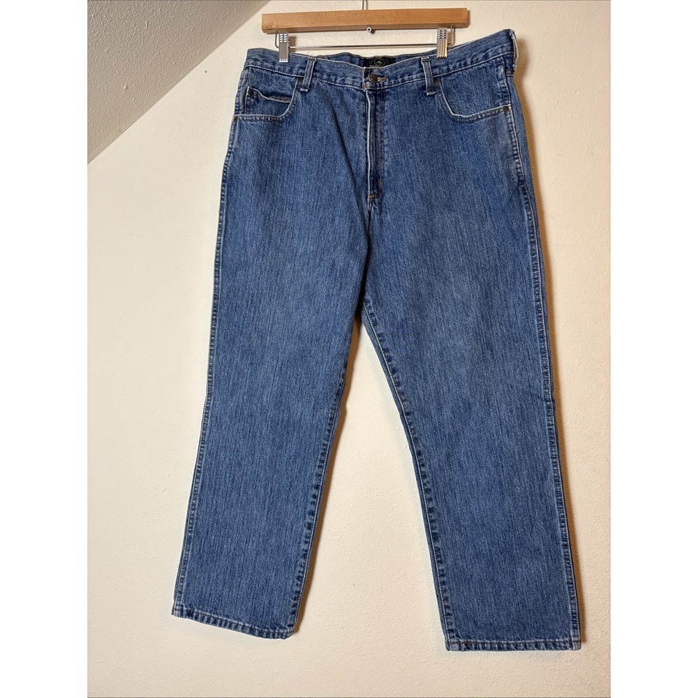RedHead Classic Fit Jeans Men's 38x30 Blue Denim Straight Leg Outdoor Workwear